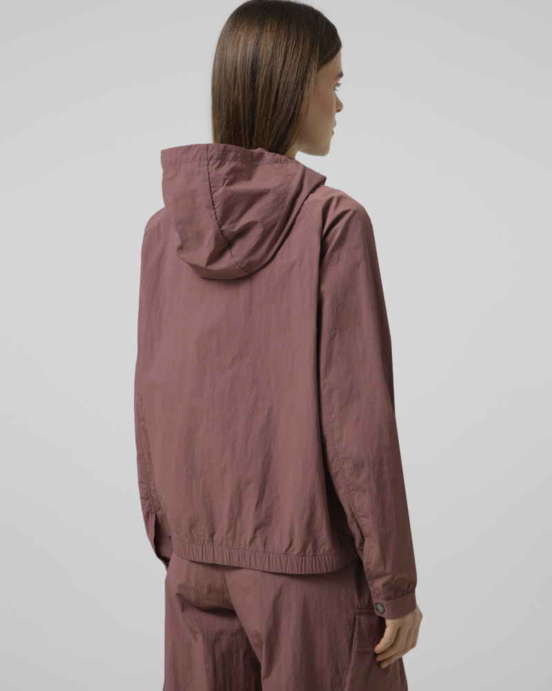 Women's windbreaker Larum Vanta burgundy 172602-670
