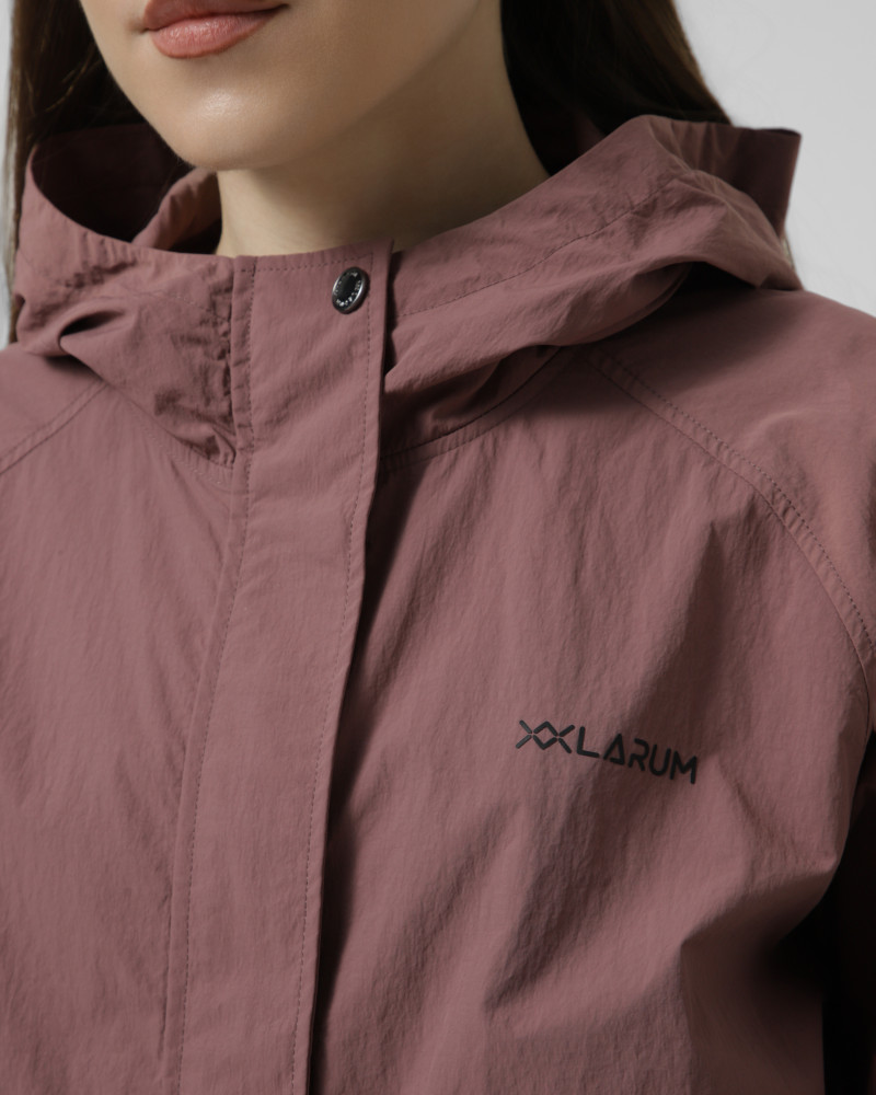 Women's windbreaker Larum Vanta burgundy 172602-670