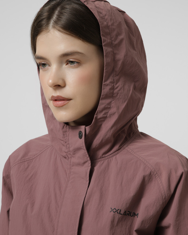 Women's windbreaker Larum Vanta burgundy 172602-670