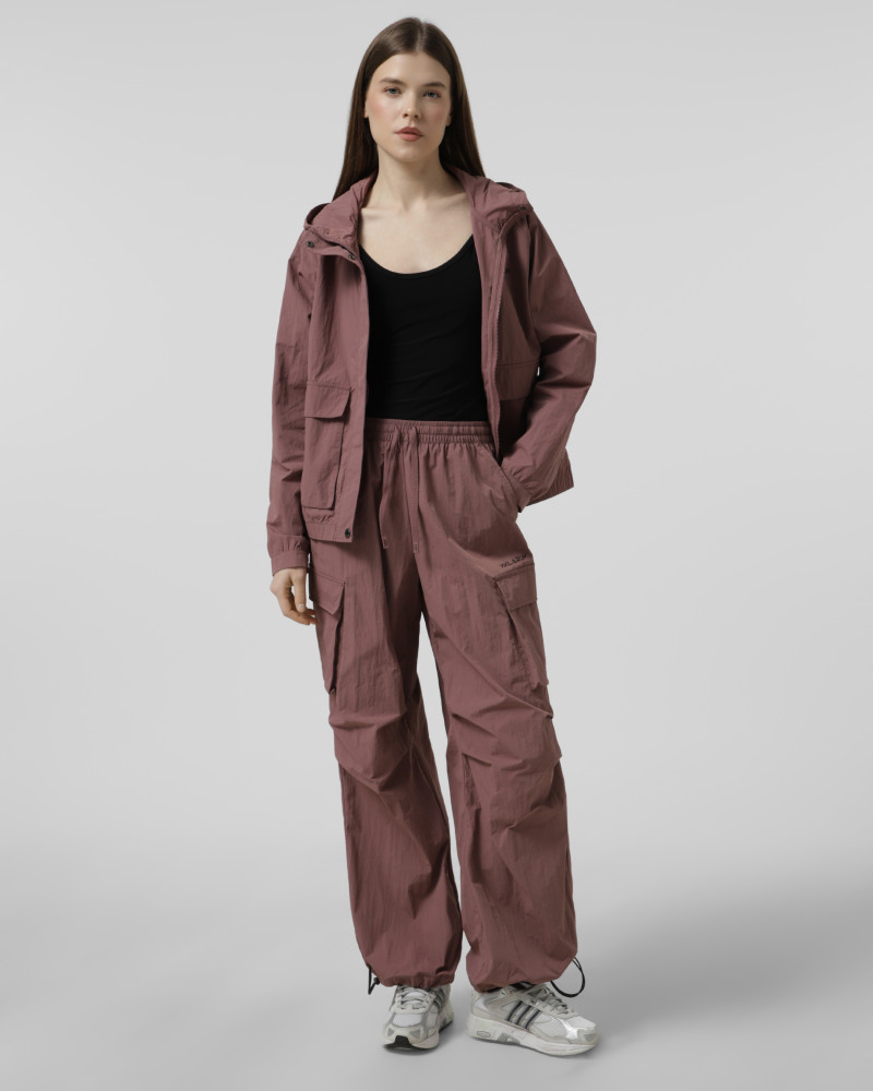 Women's windbreaker Larum Vanta burgundy 172602-670