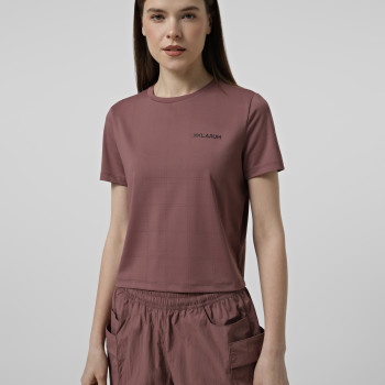 Women's T-shirt Larum Ayla burgundy 172604-670