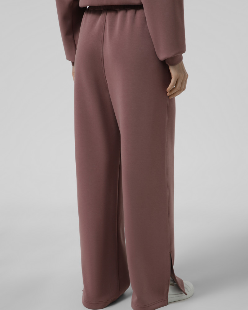 Pantalón de mujer Larum Tessan burdeos 172606-670