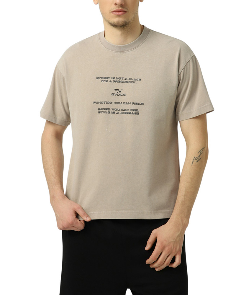 Men's T-shirt Evoids Nimble beige 622601-125