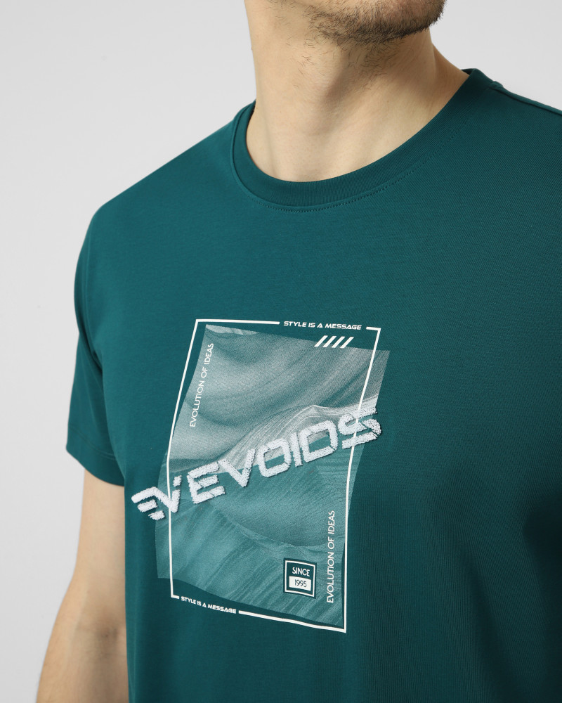 Men's T-shirt Evoids Roux green 622605-310
