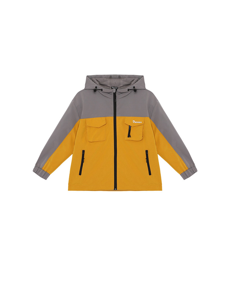 Kids' windbreaker Radder Frostelle yellow 442633-710