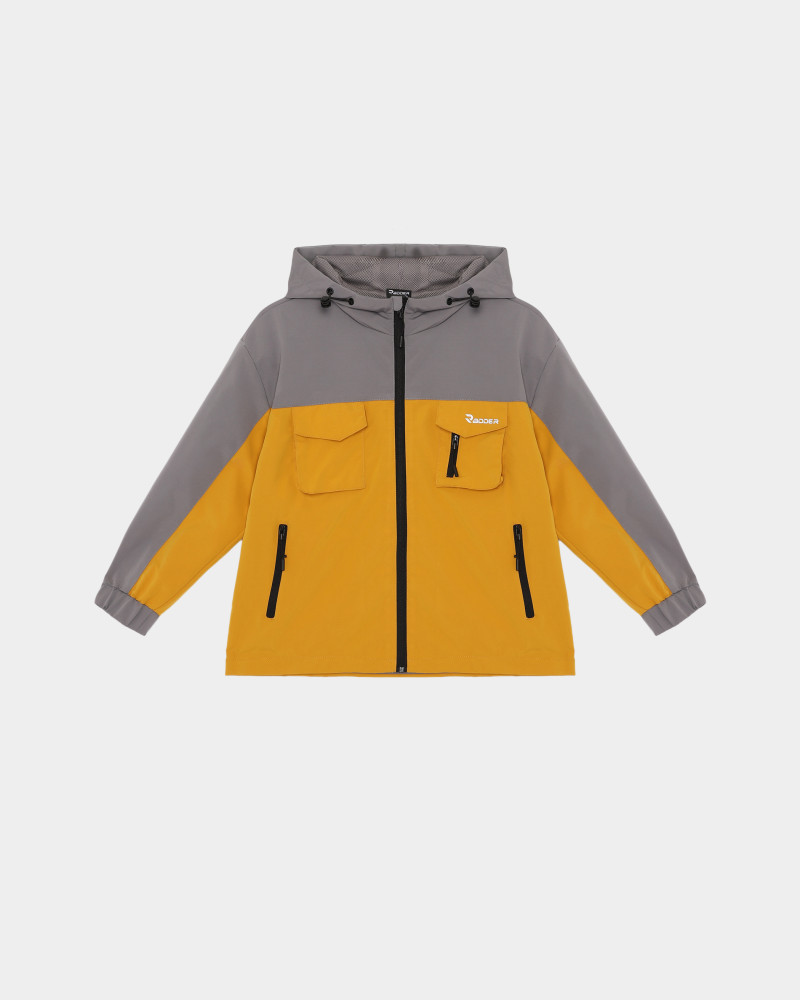 Kids' windbreaker Radder Frostelle yellow 442633-710