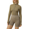 Women's sweatshirt Radder Maelis brown 392613-200