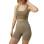 Women's sports bra Radder Cynra brown 392614-200