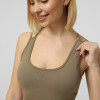 Women's sports bra Radder Cynra brown 392614-200