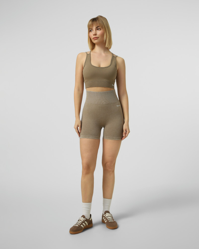 Women's sports bra Radder Cynra brown 392614-200
