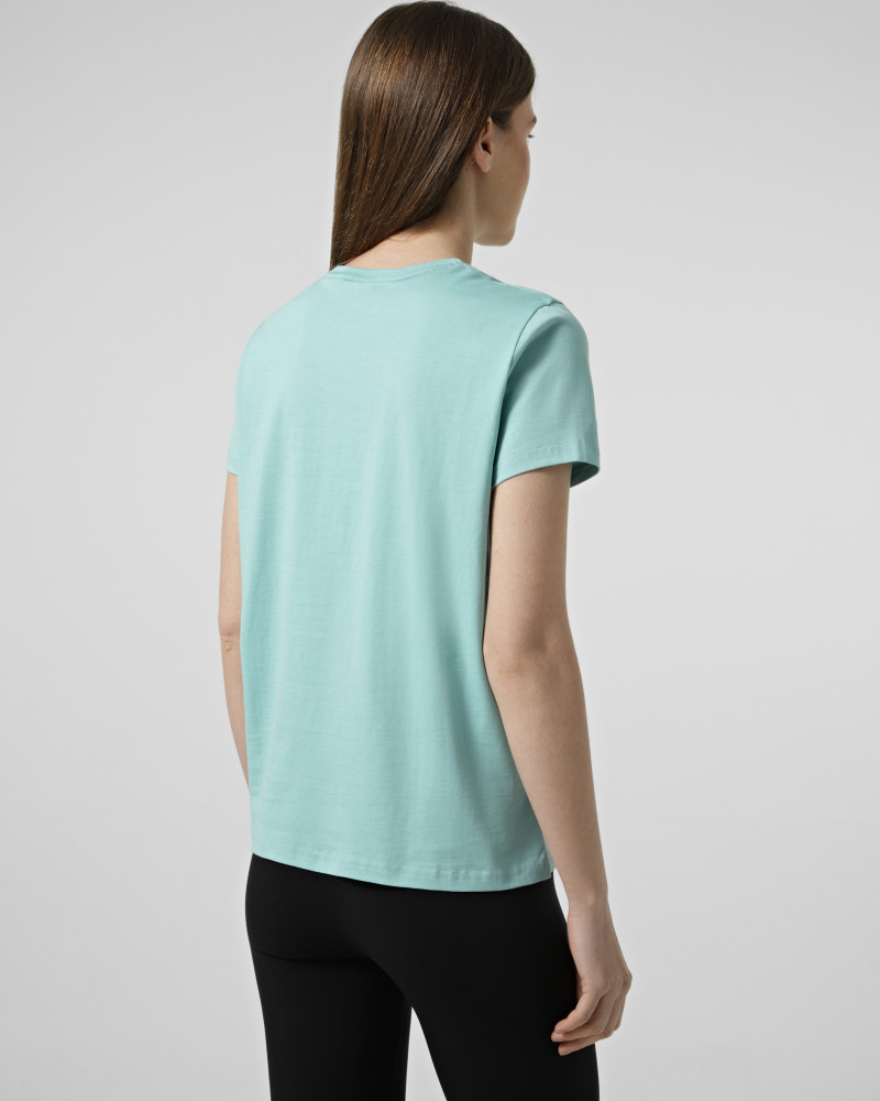 Women's T-shirt Evoids Axis turquoise 202604-405