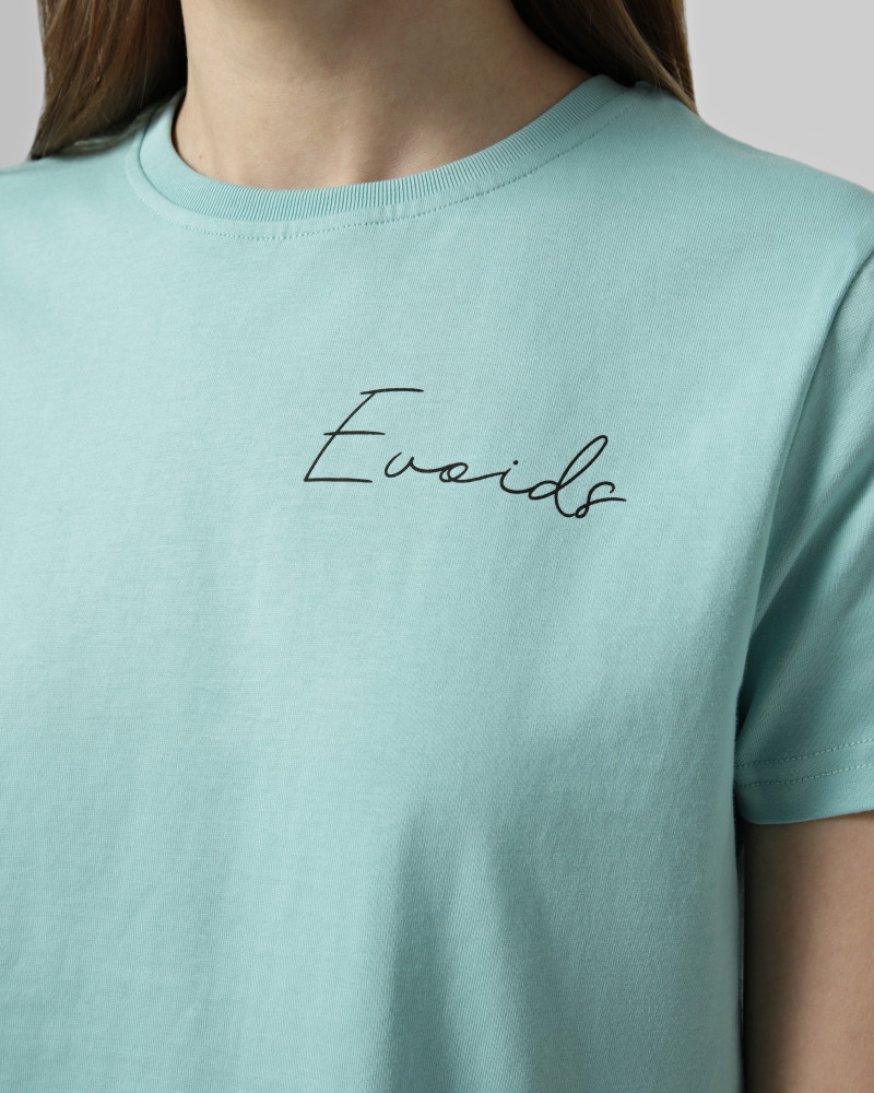 Women's T-shirt Evoids Axis turquoise 202604-405