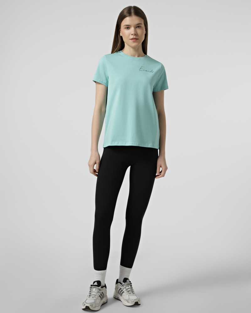Women's T-shirt Evoids Axis turquoise 202604-405