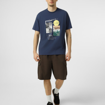 Men's T-shirt Radder Trekka blue 572603-410