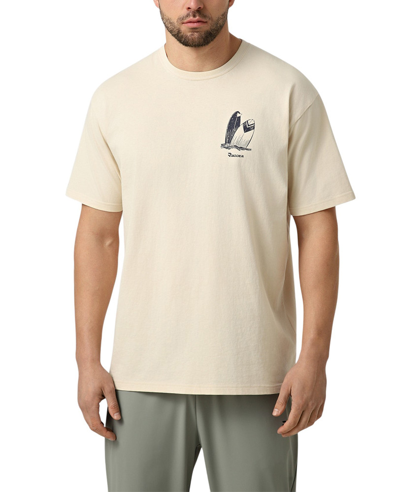 Camiseta de hombre Radder Ignis beige 572604-125