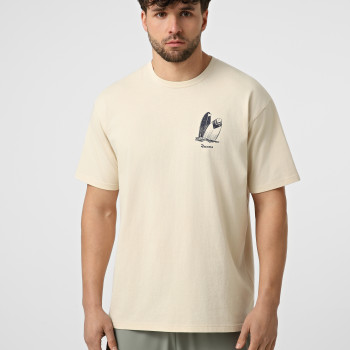 Camiseta de hombre Radder Ignis beige 572604-125