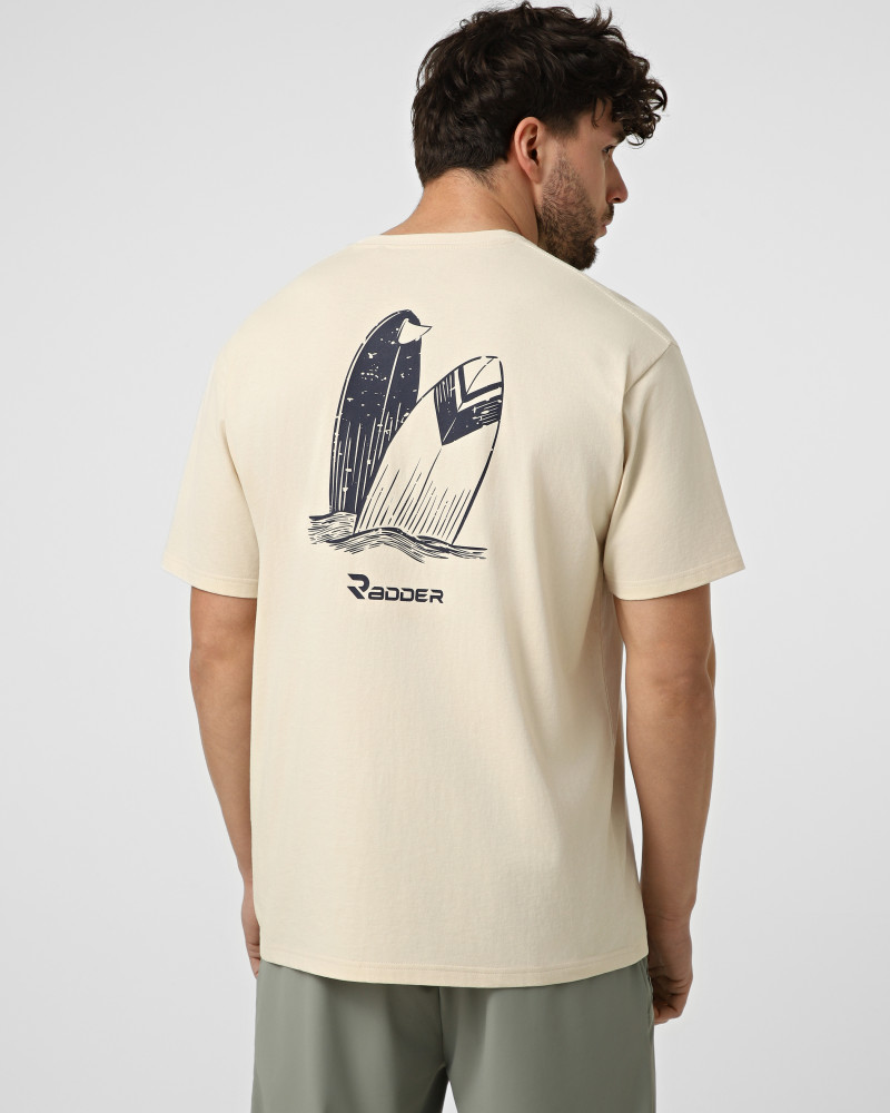 Camiseta de hombre Radder Ignis beige 572604-125