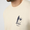 Camiseta de hombre Radder Ignis beige 572604-125