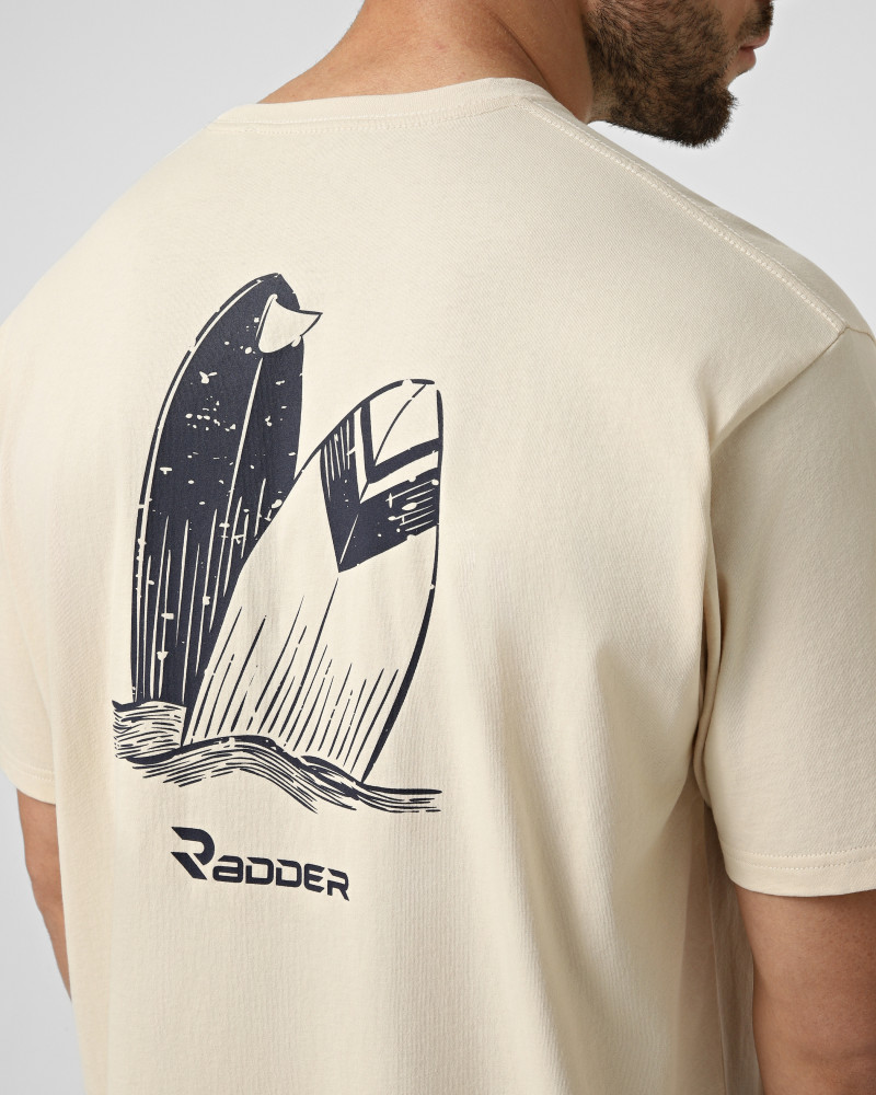 Camiseta de hombre Radder Ignis beige 572604-125