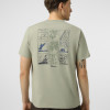 Camiseta de hombre Radder Nomera color oliva 572605-340