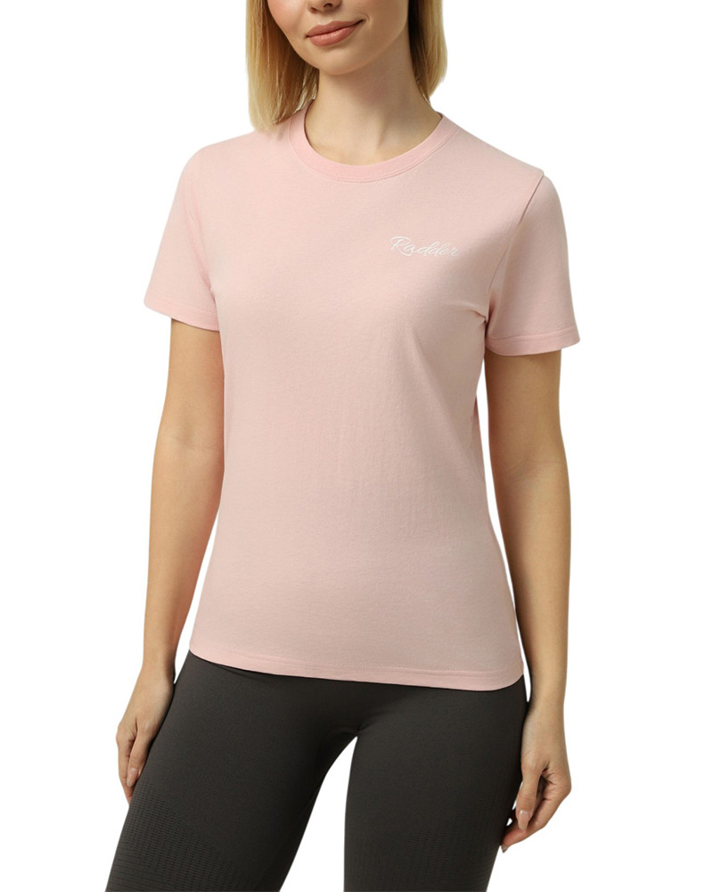 Women's T-shirt Radder Groove pink 572610-600
