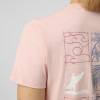 Women's T-shirt Radder Groove pink 572610-600