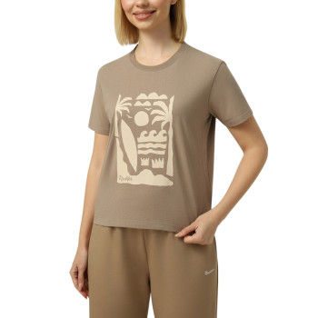 Women's T-shirt Radder Halden brown 572611-200