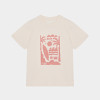 Camiseta infantil Radder Asheron color blanco lechoso 572612-121
