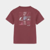 Camiseta infantil Radder Nocta rosa oscuro 572614-620