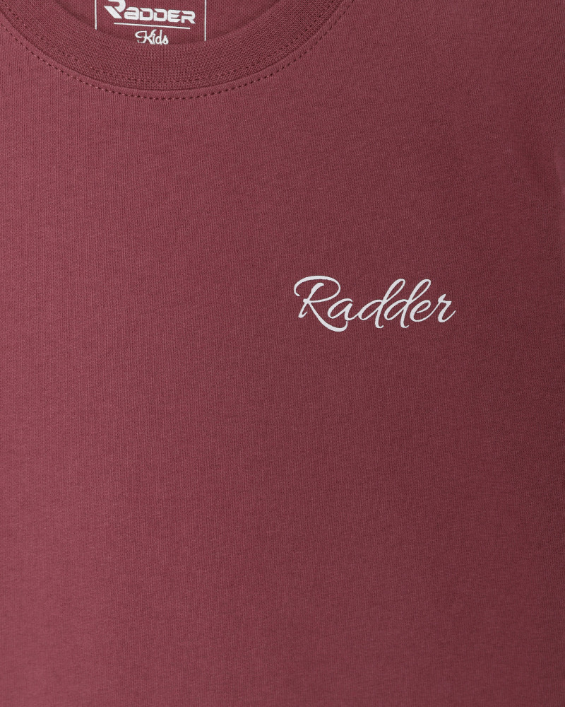 Camiseta infantil Radder Nocta rosa oscuro 572614-620