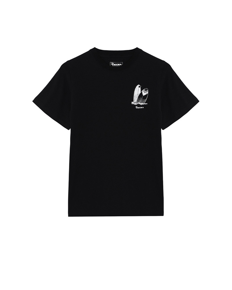 Camiseta infantil Radder Radon negra 572615-010