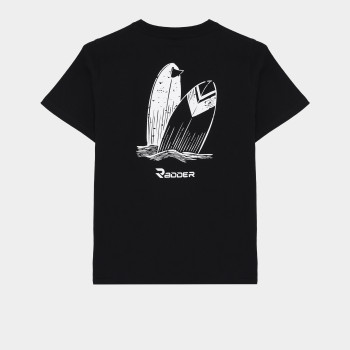Camiseta infantil Radder Radon negra 572615-010