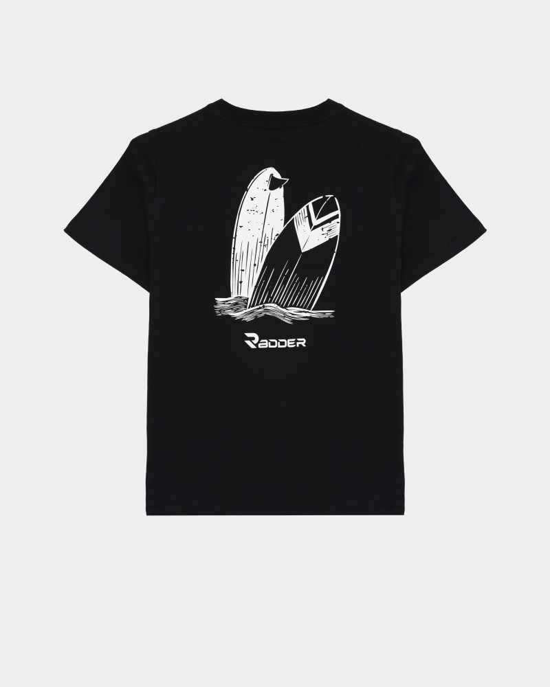 Camiseta infantil Radder Radon negra 572615-010