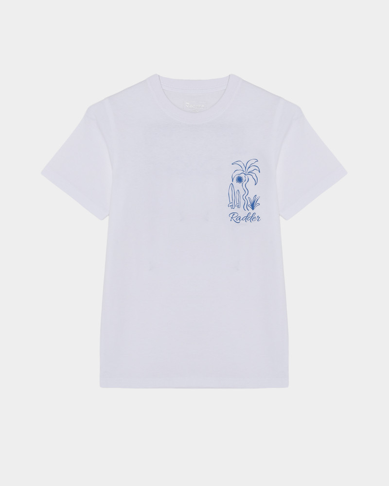 Camiseta infantil Radder Talonis blanca 572616-100