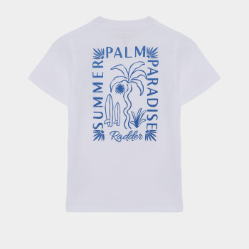 Camiseta infantil Radder Talonis blanca 572616-100