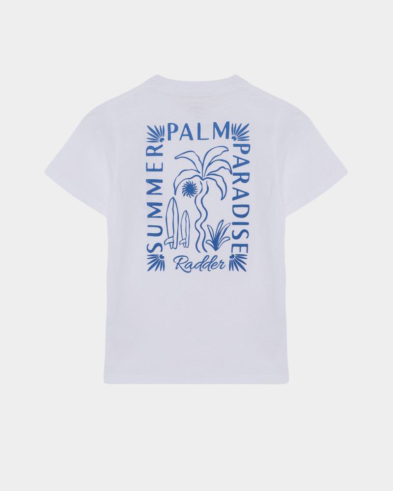 Camiseta infantil Radder Talonis blanca 572616-100