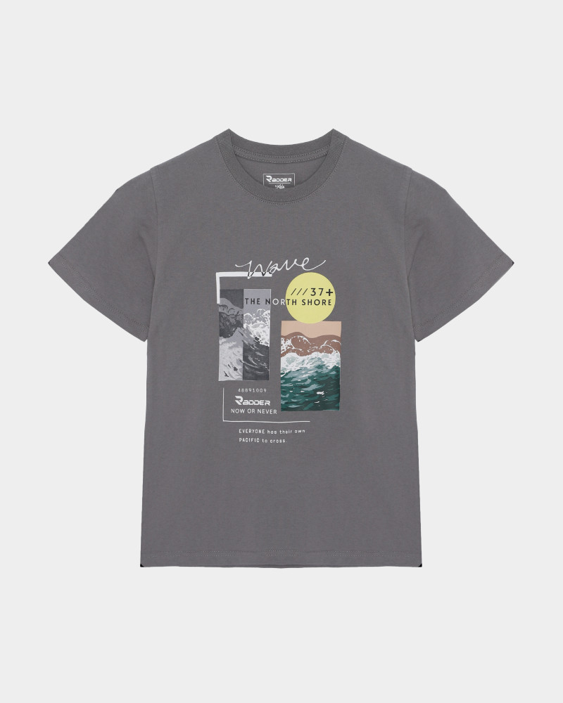 Camiseta infantil Radder Sombra gris 572617-011