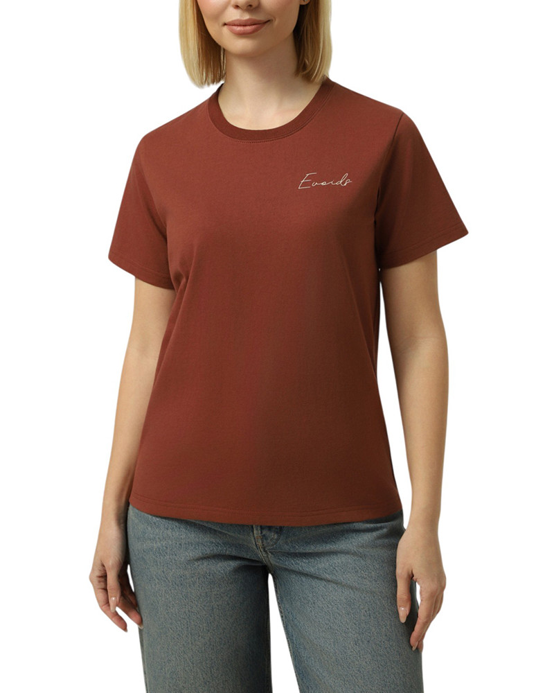 Camiseta de mujer Evoids Sprinta marrón 642607-200