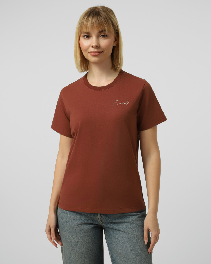 Camiseta de mujer Evoids Sprinta marrón 642607-200