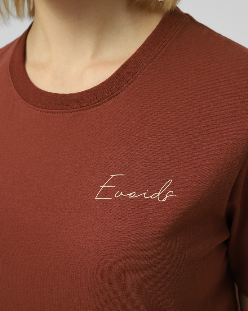 Camiseta de mujer Evoids Sprinta marrón 642607-200