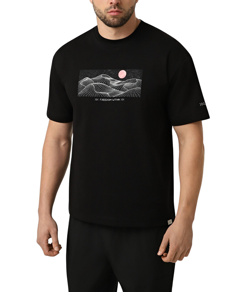 Men's T-shirt Larum Frostiq black 902607-010