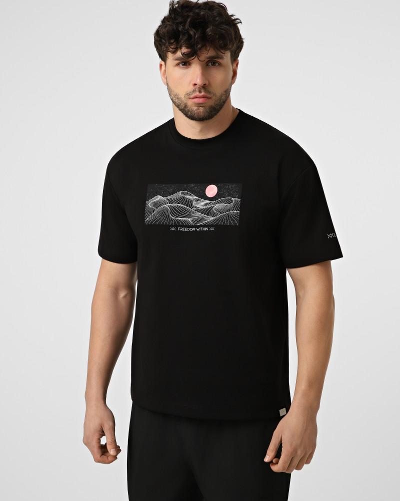 Men's T-shirt Larum Frostiq black 902607-010