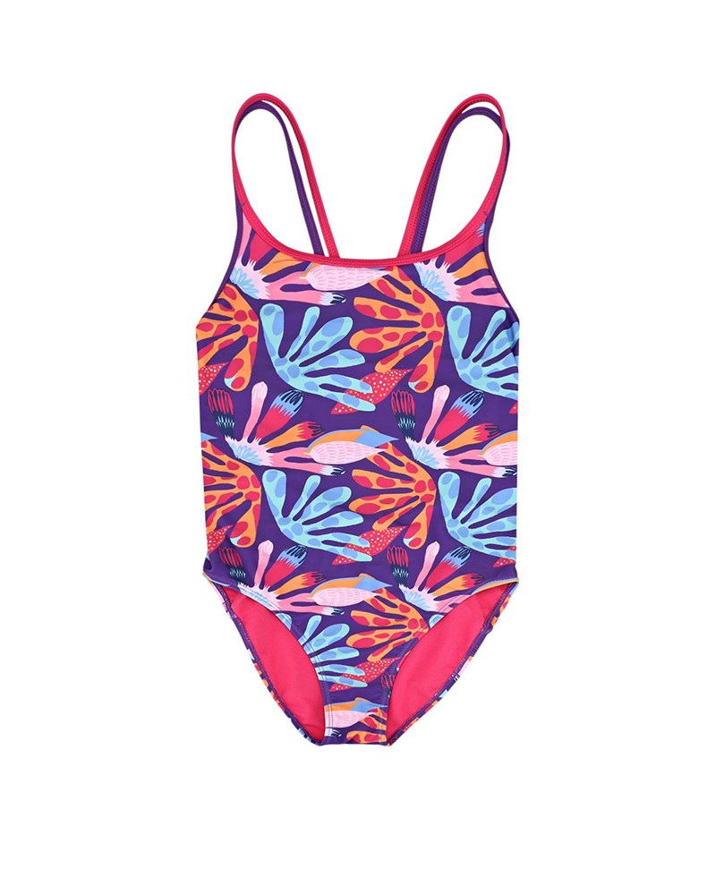 Kids' swimsuit Radder Norsel pink 122634-600