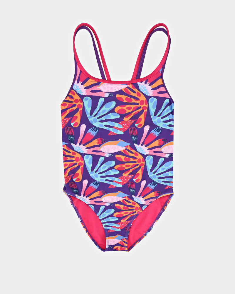 Kids' swimsuit Radder Norsel pink 122634-600