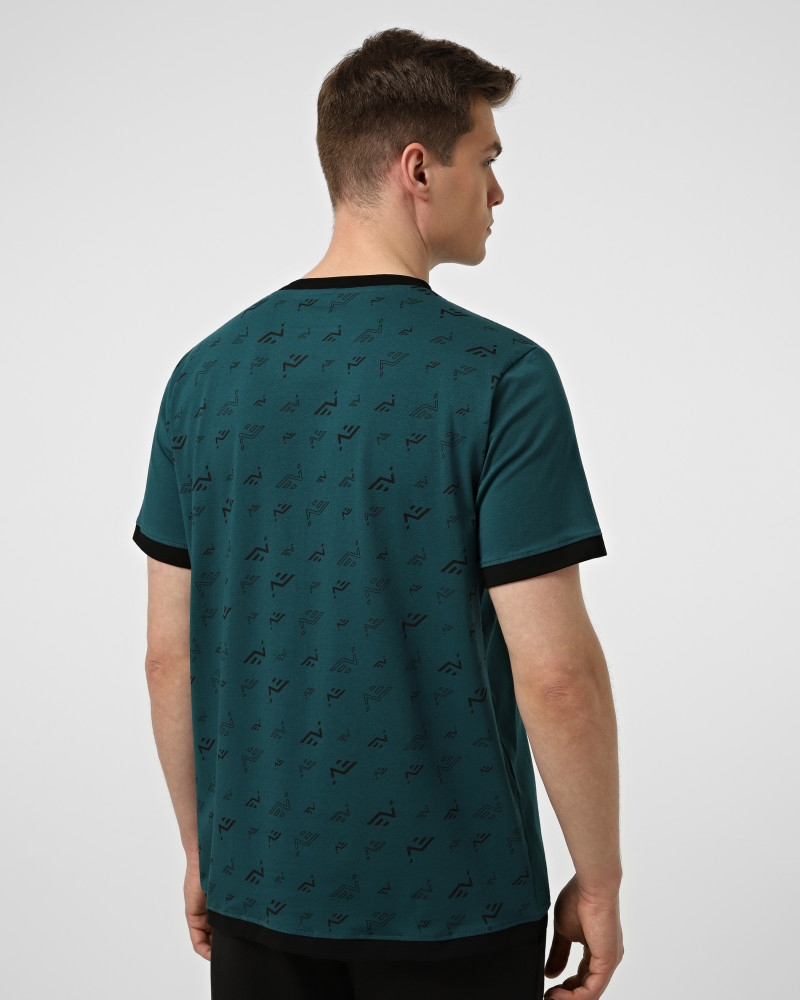 Camiseta de hombre Evoids Roark turquesa 552545-405
