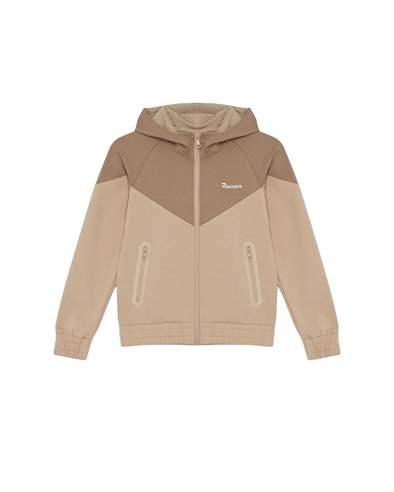 Kids' hoodie Radder Bask beige 442642-125