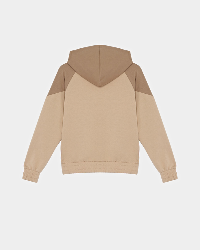 Kids' hoodie Radder Bask beige 442642-125