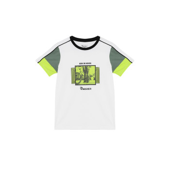 Kids' T-shirt Radder Stealth white 442645-100