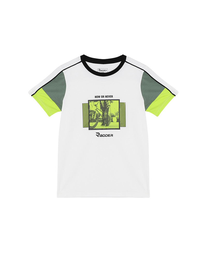 Kids' T-shirt Radder Stealth white 442645-100