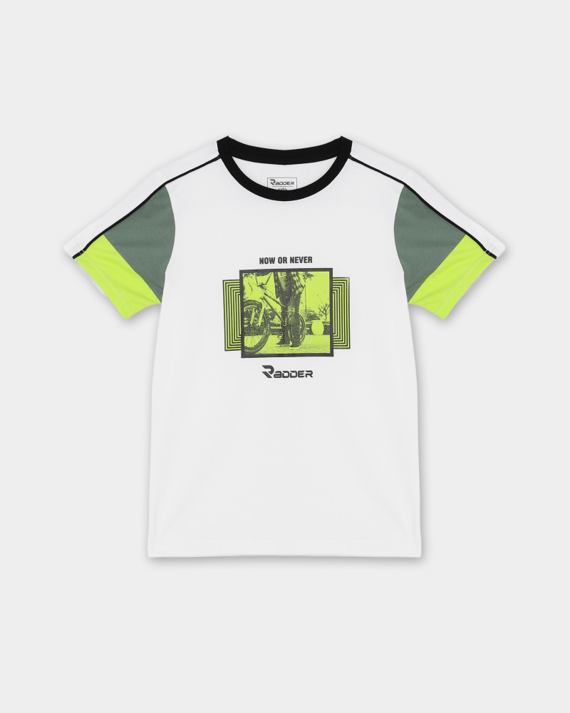 Kids' T-shirt Radder Stealth white 442645-100
